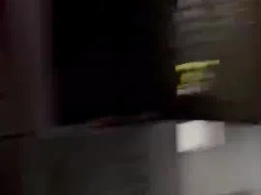 very fast dick wank in locker room and shoot sperm